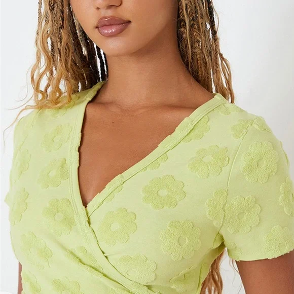 Pacsun Wrap Top - Picture 2 of 7